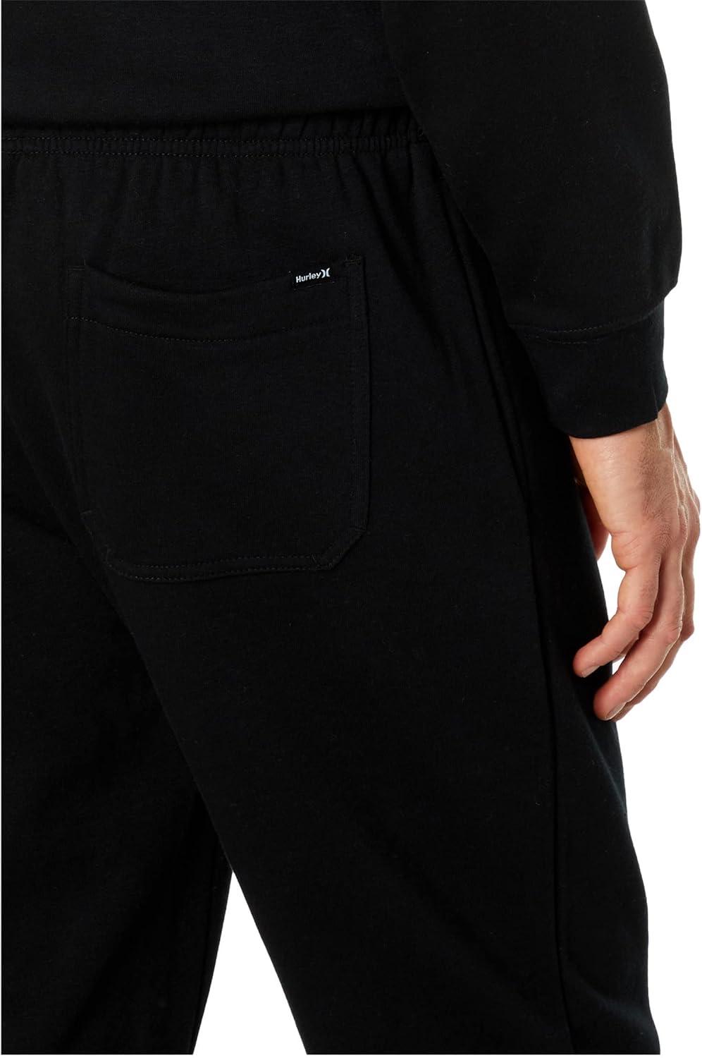 imageHurley One ampamp Only Solid Fleece Joggers Black MD