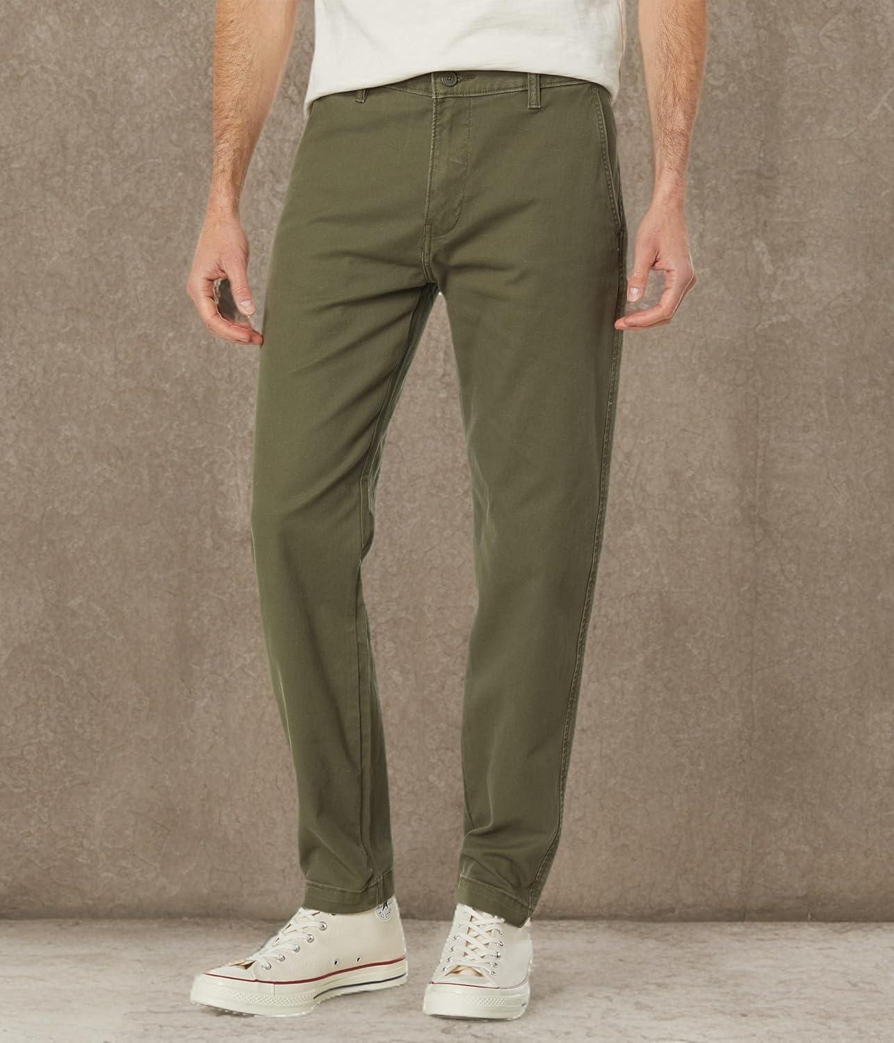 imageLevis XX Standard Taper Chino Olive Night 31 32