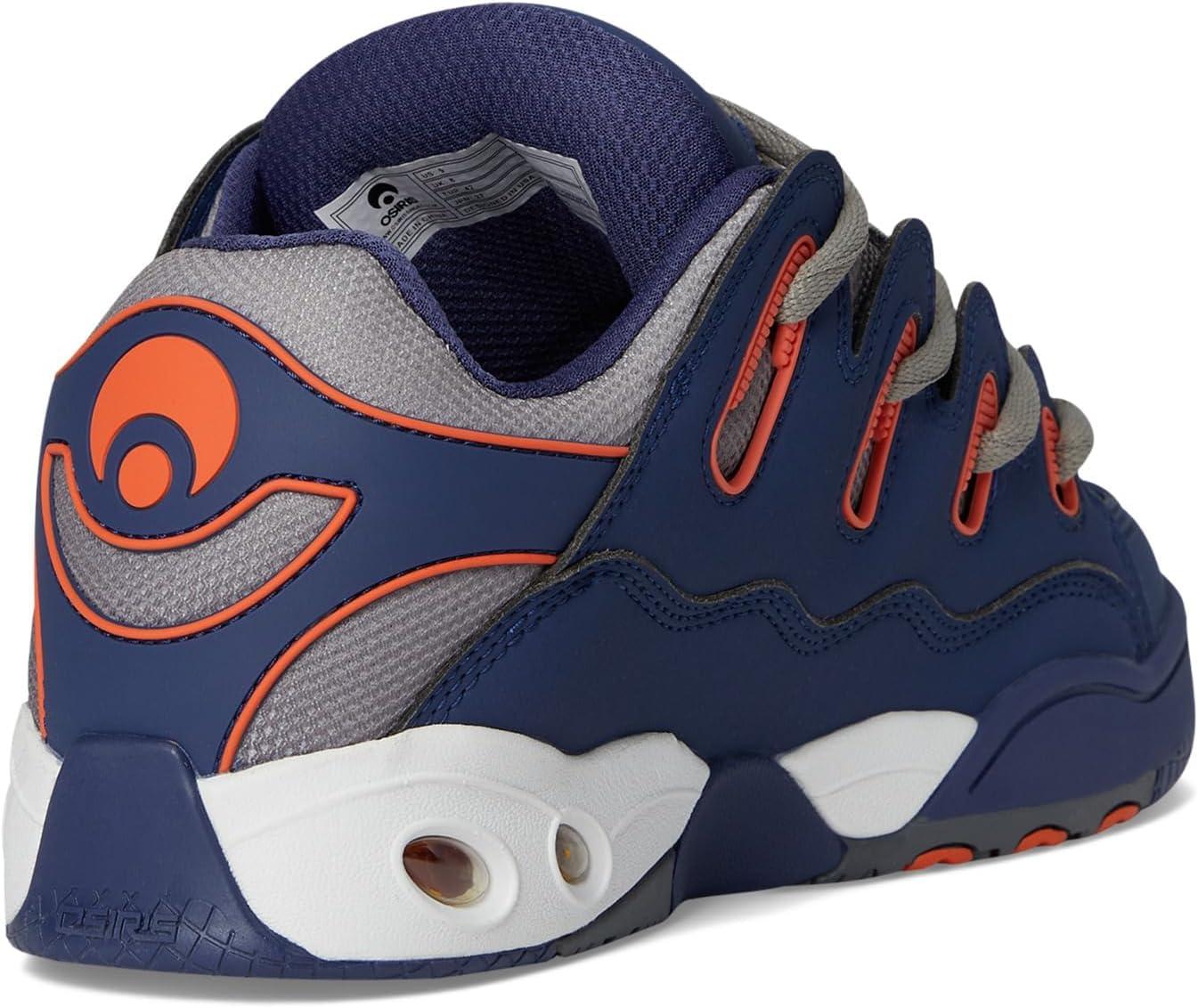 imageOsiris Mens D3 Og Skate ShoeNavyGreyOrange