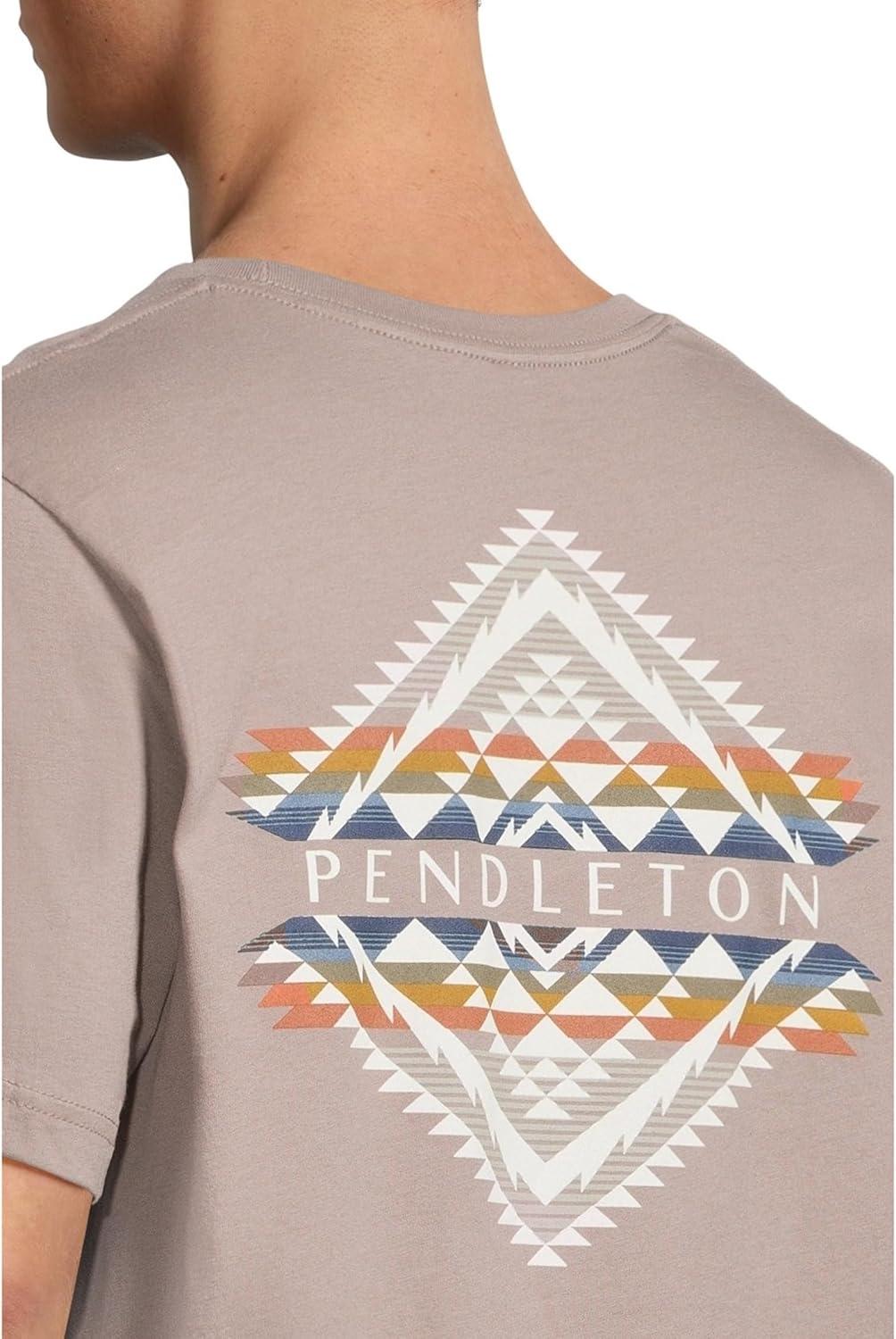 imagePendleton Mens Cascadia Graphic Tee PebbleCream