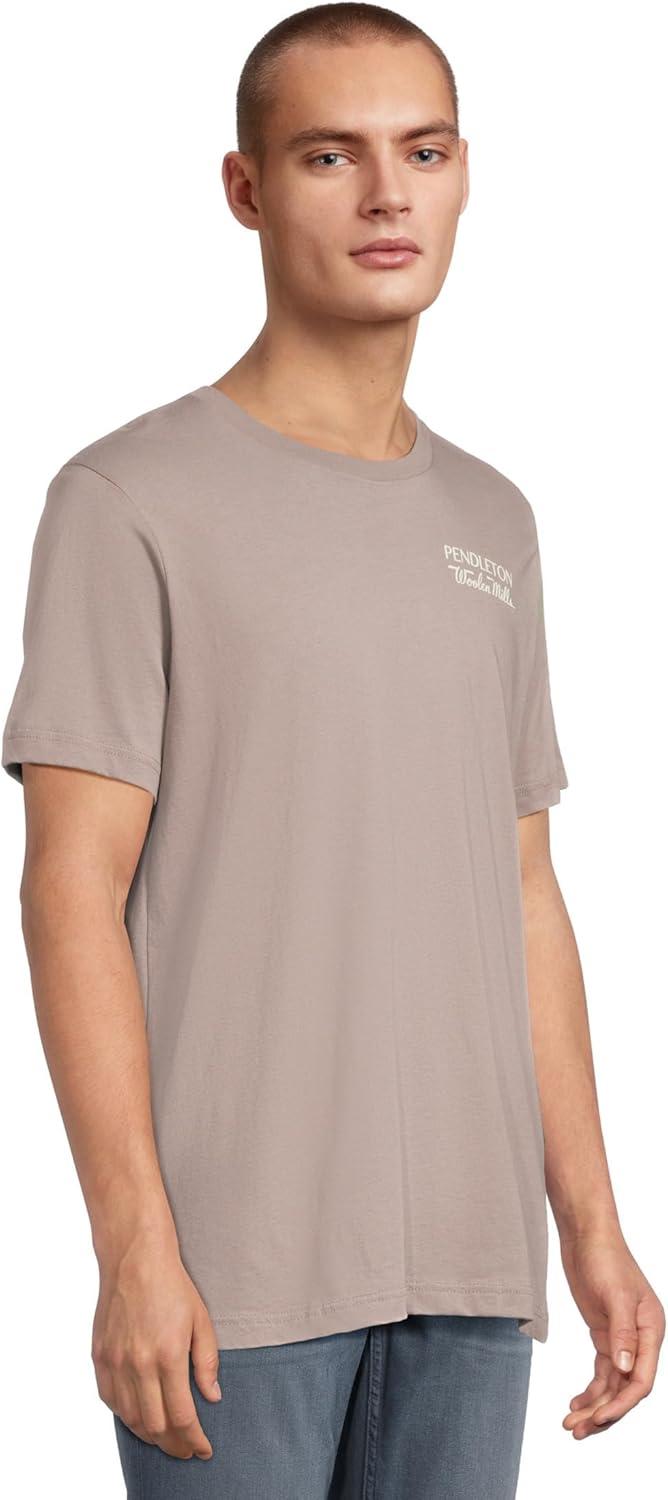imagePendleton Mens Cascadia Graphic Tee PebbleCream