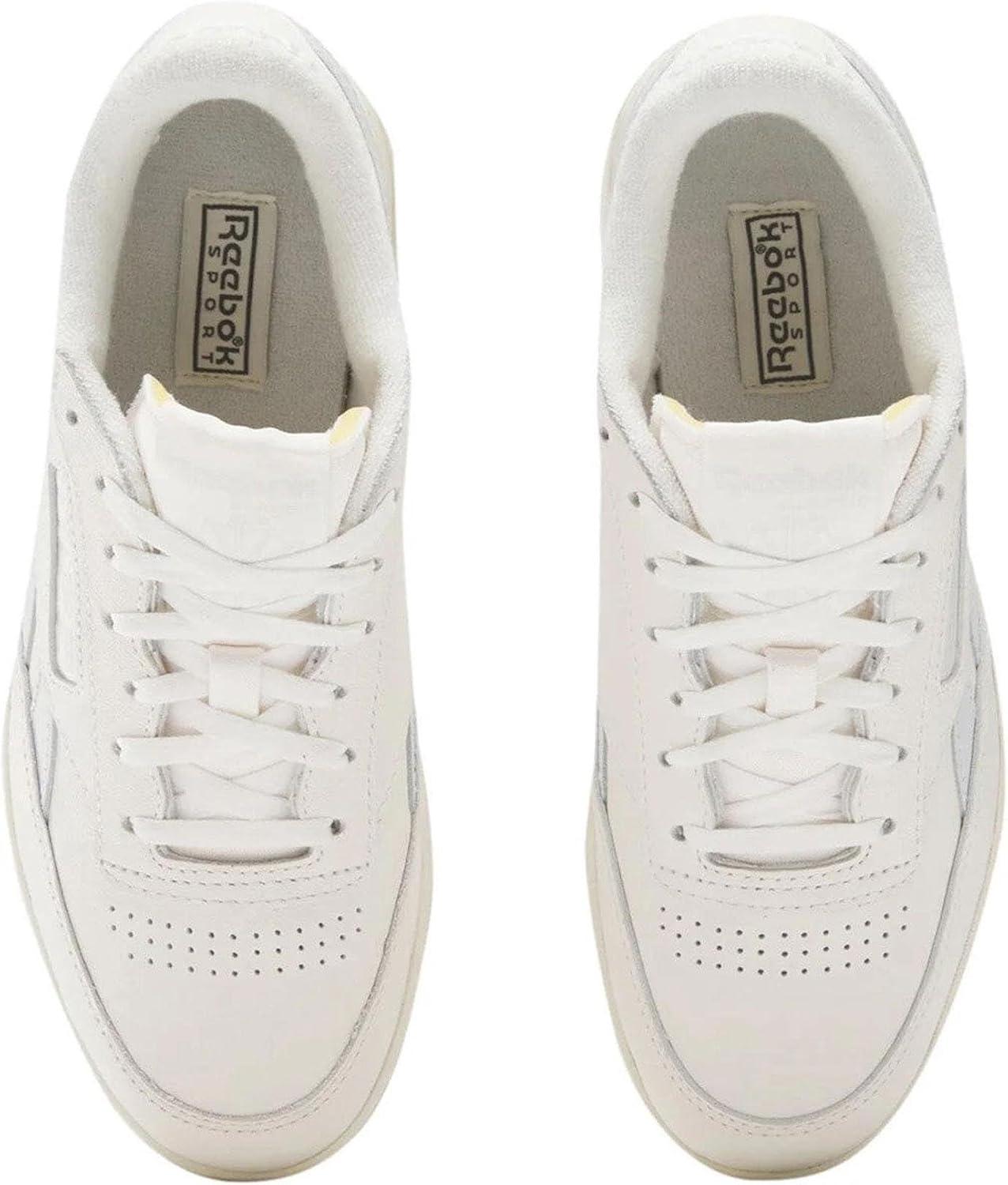 imageReebok Club C Double Revenge Platform Tennis Shoes for Women Fashion Womens SneakersChalk Chalk Alabaster