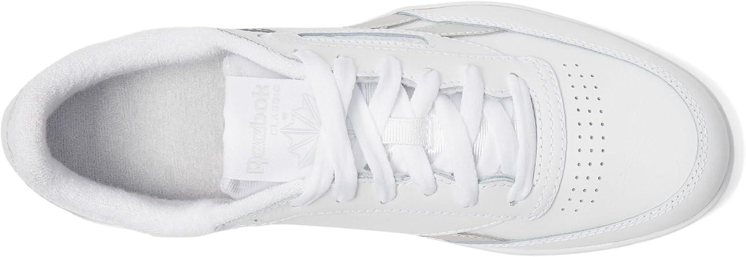 imageReebok Club C Double Revenge Platform Tennis Shoes for Women Fashion Womens SneakersFootwear WhitePure Grey 2Footwear White