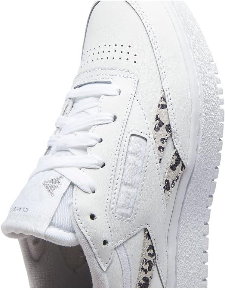 imageReebok Club C Double Revenge Platform Tennis Shoes for Women Fashion Womens SneakersFtwr White Core Black Pure Grey 2