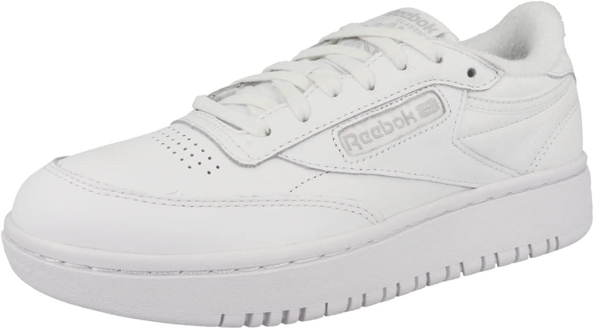 imageReebok Club C Double Revenge Platform Tennis Shoes for Women Fashion Womens SneakersFtwr White Ftwr White Cold Grey 2