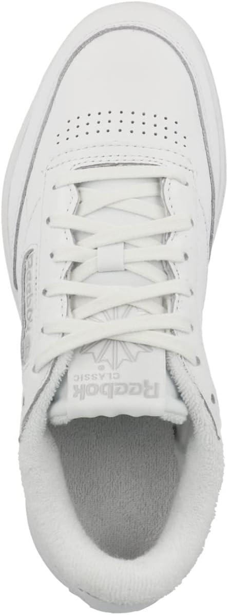 imageReebok Club C Double Revenge Platform Tennis Shoes for Women Fashion Womens SneakersFtwr White Ftwr White Cold Grey 2