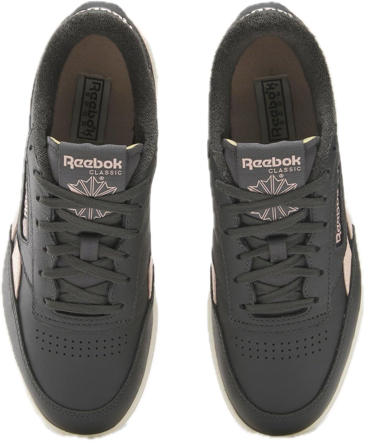 imageReebok Club C Double Revenge Platform Tennis Shoes for Women Fashion Womens SneakersGrey 6Grey 6Vintage Chalk