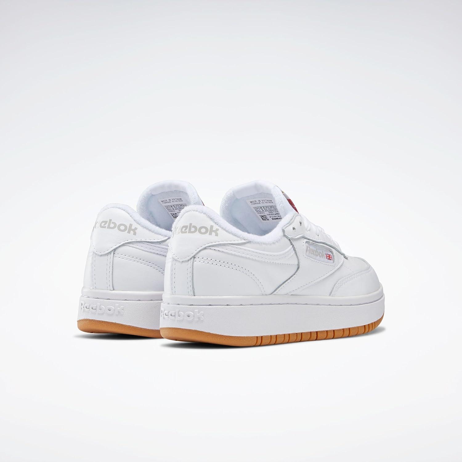 imageReebok Club C Double Revenge Platform Tennis Shoes for Women Fashion Womens SneakersWhite