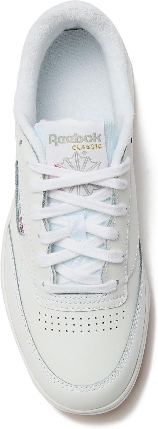 imageReebok Club C Double Revenge Platform Tennis Shoes for Women Fashion Womens SneakersWhiteReebok Gum 07White