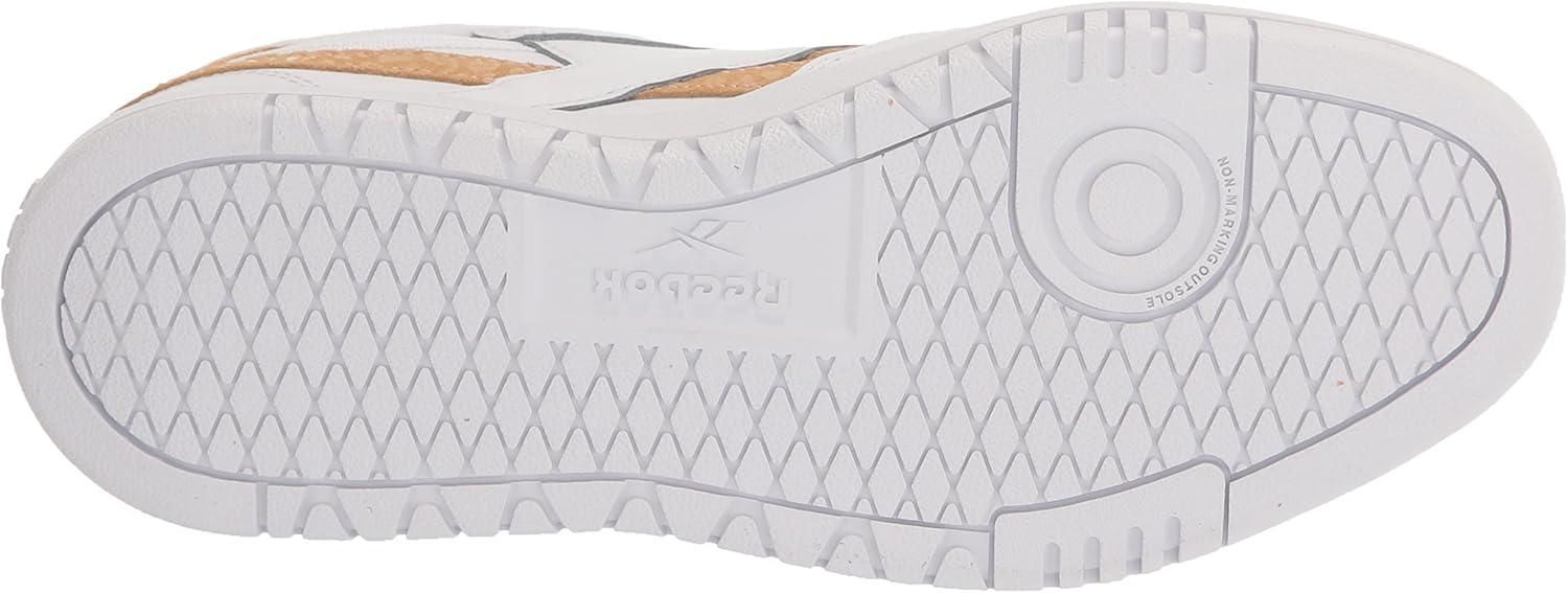 imageReebok Club C Double Revenge Platform Tennis Shoes for Women Fashion Womens SneakersWhiteSahara