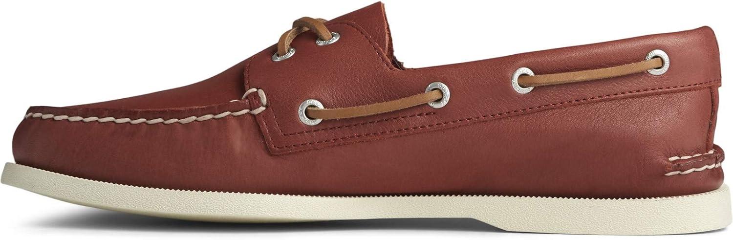 imageSperry Mens Authentic Original 2Eye Boat ShoeRed Leather
