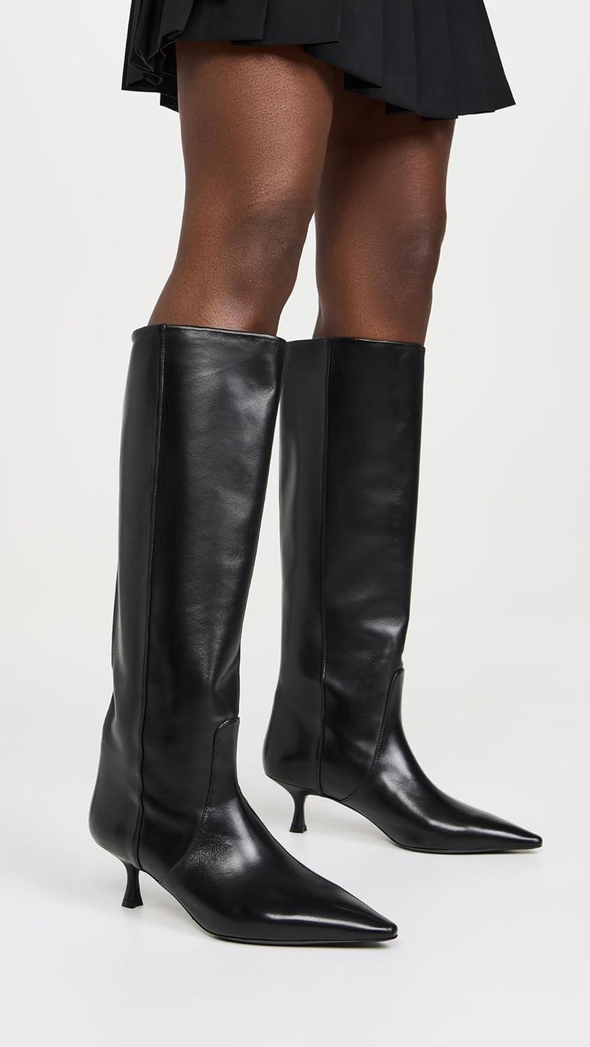 imageStuart Weitzman Womens Naomi Boots 50mmBlack