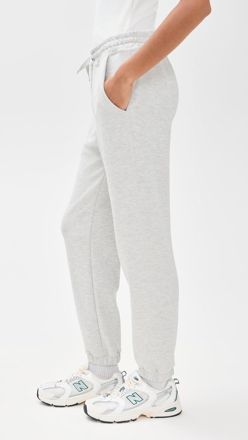 imageSweaty Betty Womens Sand Wash Cuffed TrousersIce Grey Marl