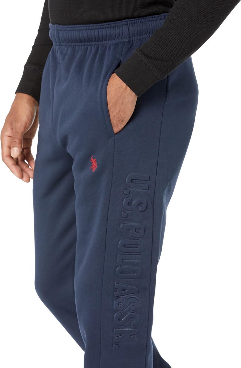 imageUS Polo Assn Embossed Wordmark JoggersClassic Navy