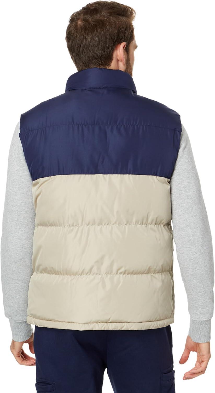 imageUS Polo Assn Mens Uspa Colorblock Puffer VestThompson Khaki