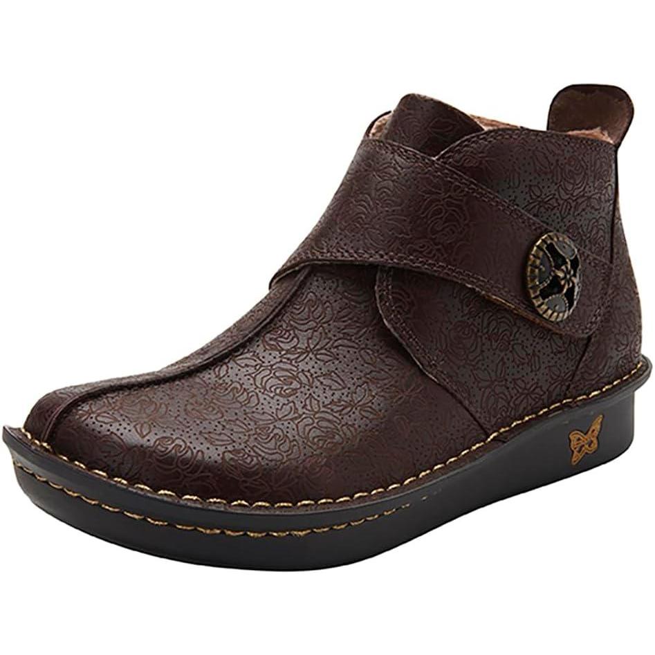imageAlegria Caiti Womens Ankle BootCocoa Impression