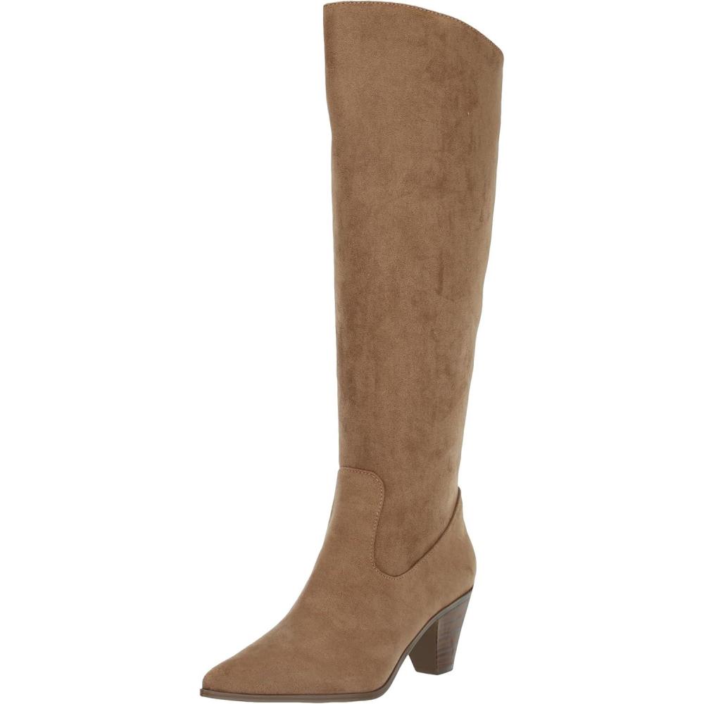imageAnne Klein Womens Wei Mid Calf BootDark Natural