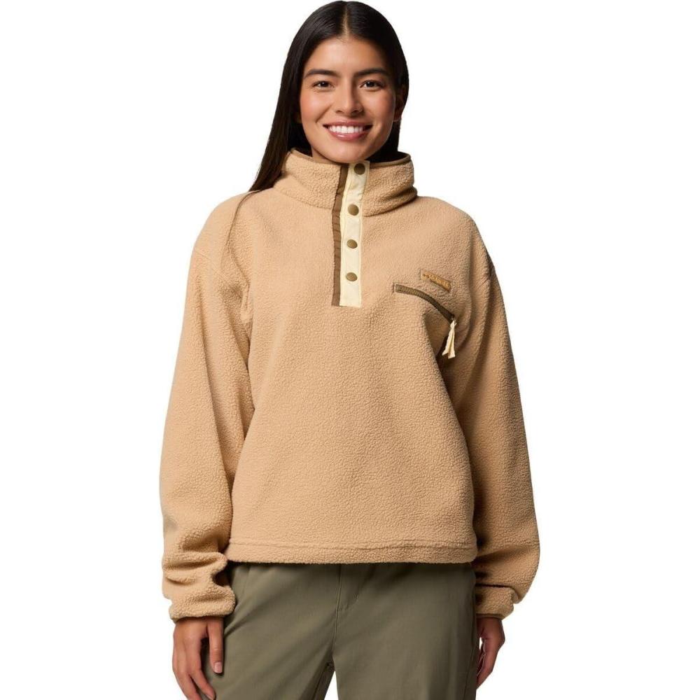 imageColumbia womens Helvetia Ii Cropped Half Snap FleeceCanoe