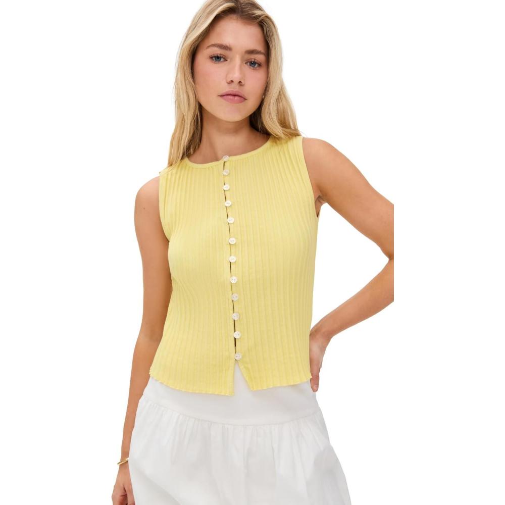 imageFree People Womens Tilly VestMellow Yellow