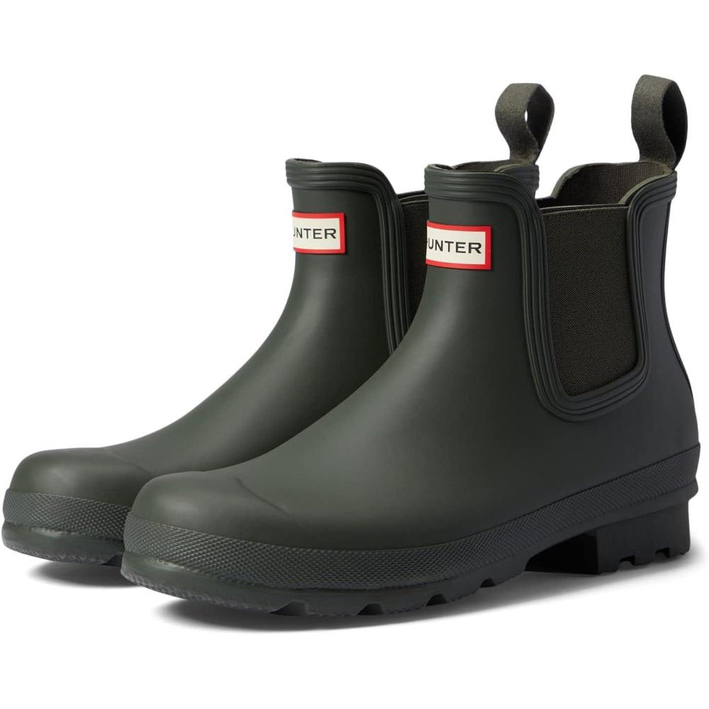 imageHUNTER Mens Watershoes Boat ShoeDark Olive