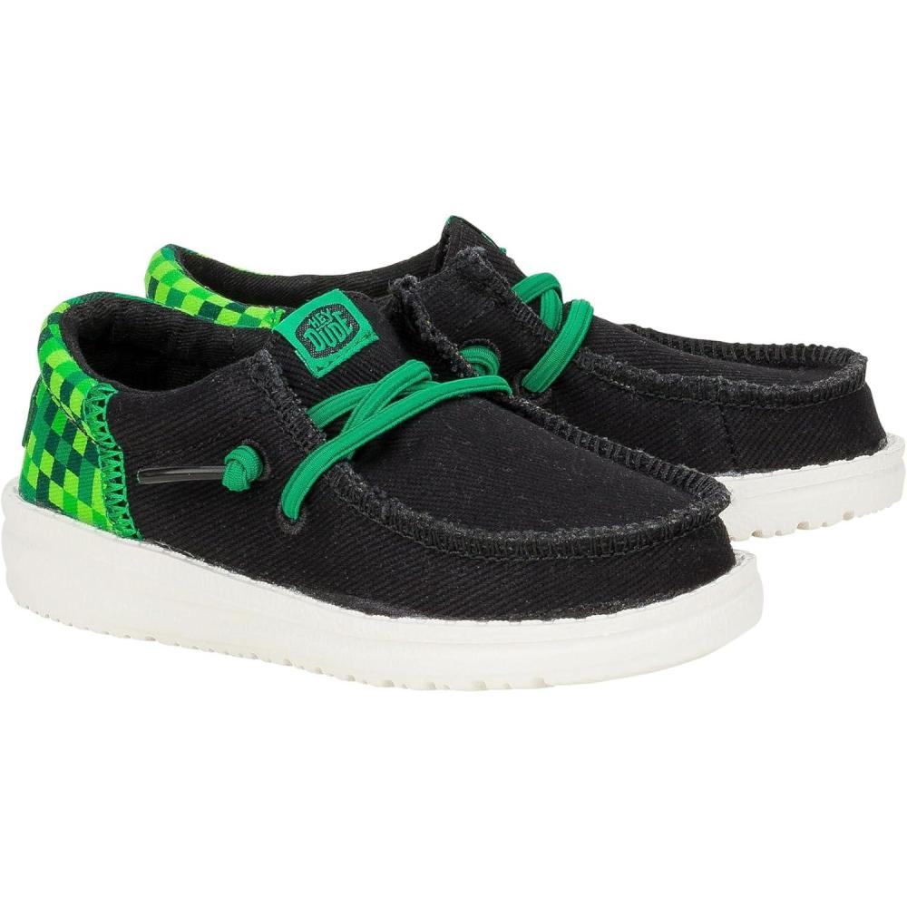 imageHey Dude Mens Wally Funk Gaming Little KidBig KidBlackGreen