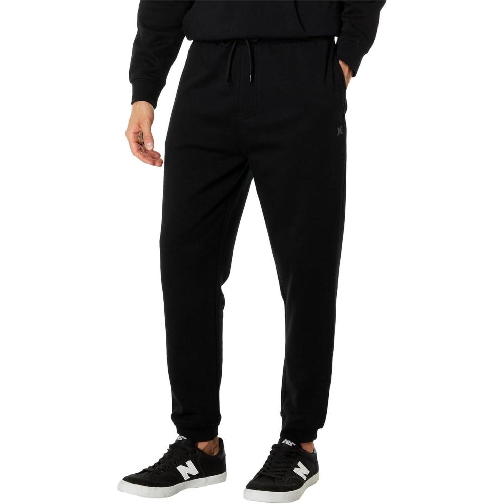 imageHurley One ampamp Only Solid Fleece Joggers Black MD