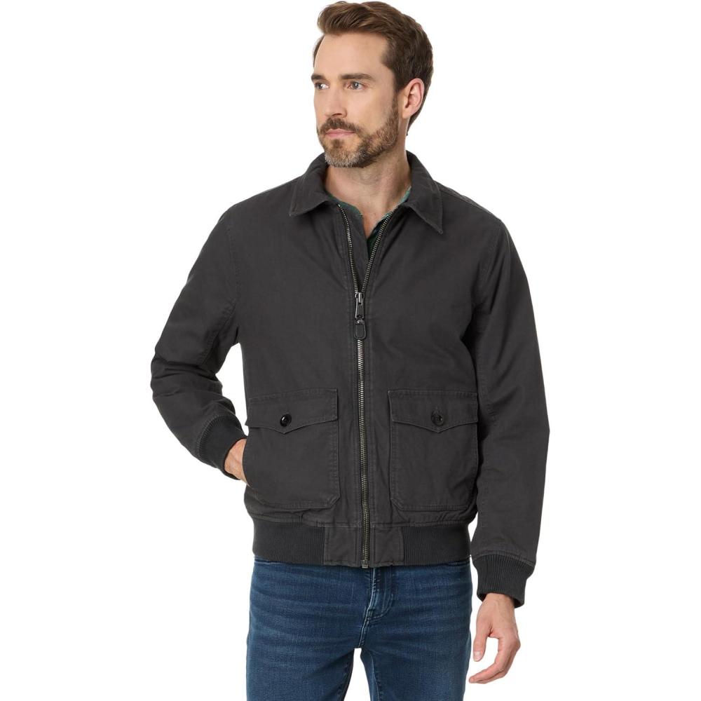 imageLucky Brand mens Cotton Flight JacketPhantom
