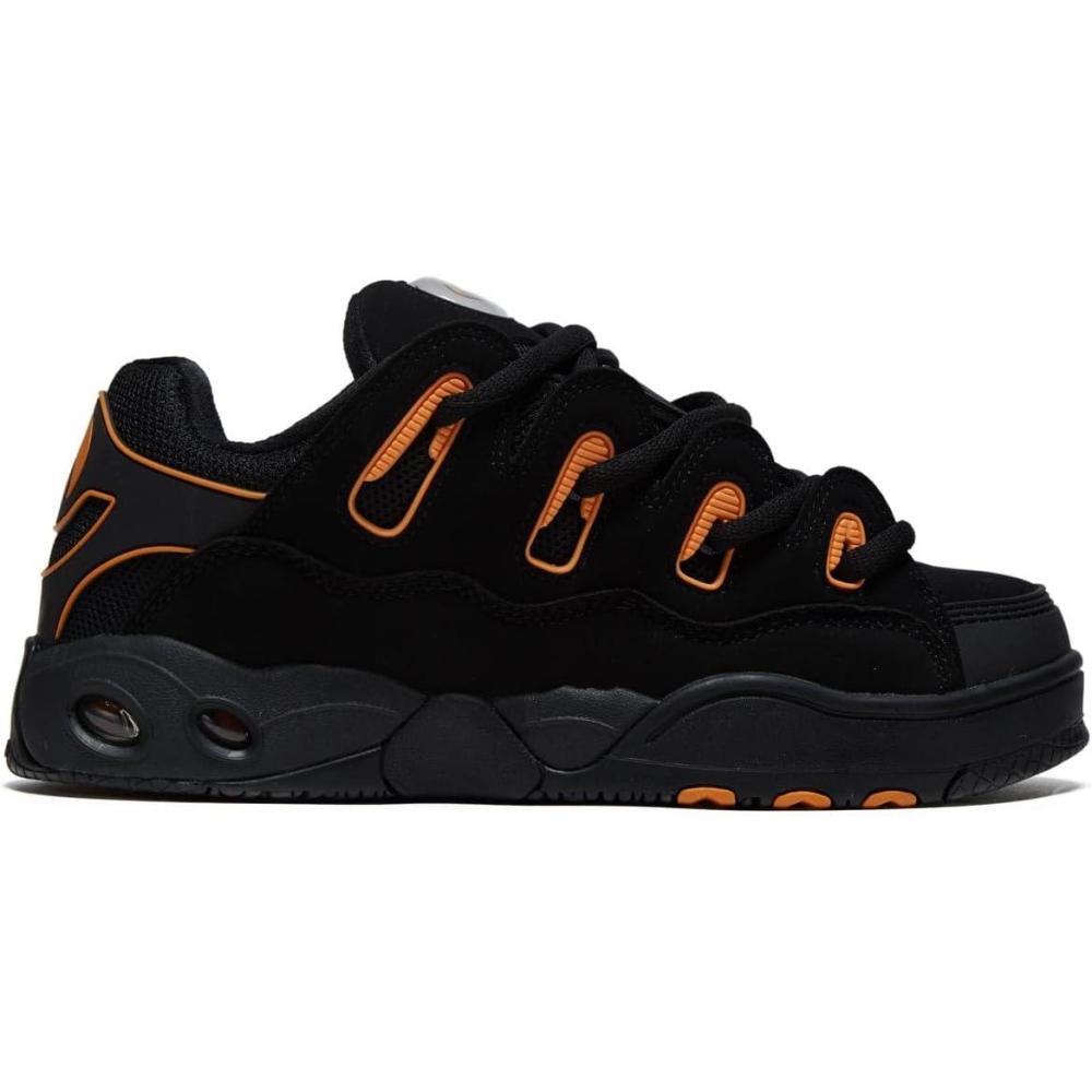 imageOsiris Mens D3 Og Skate ShoeBlackBlackOrange