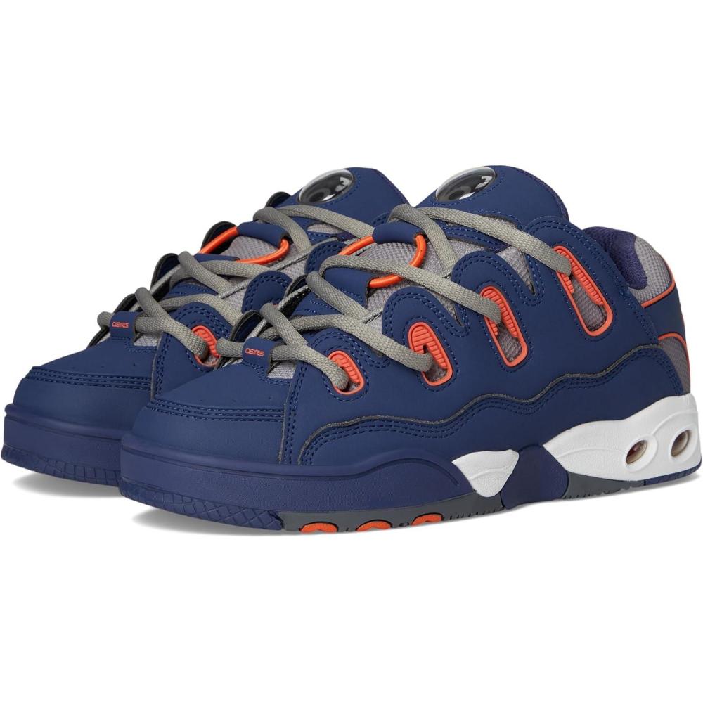 imageOsiris Mens D3 Og Skate ShoeNavyGreyOrange