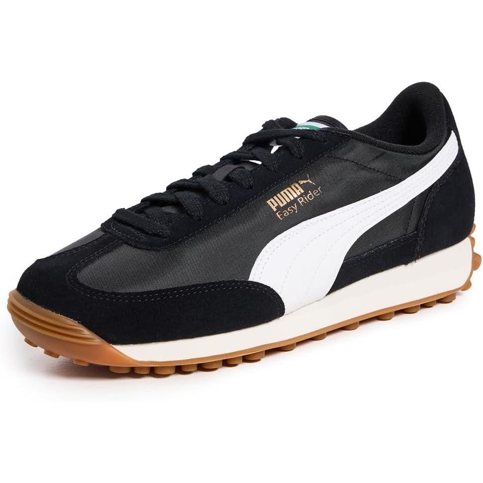 imagePUMA Mens Easy Rider Vintage SneakerBlackWhite