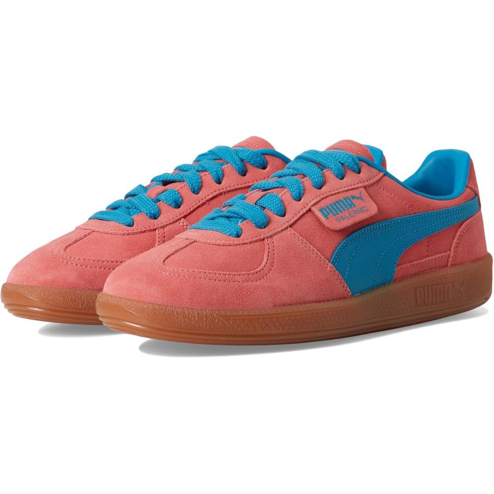 imagePUMA Mens Palermo Vintage ShoesPeach FrostTropical Blue