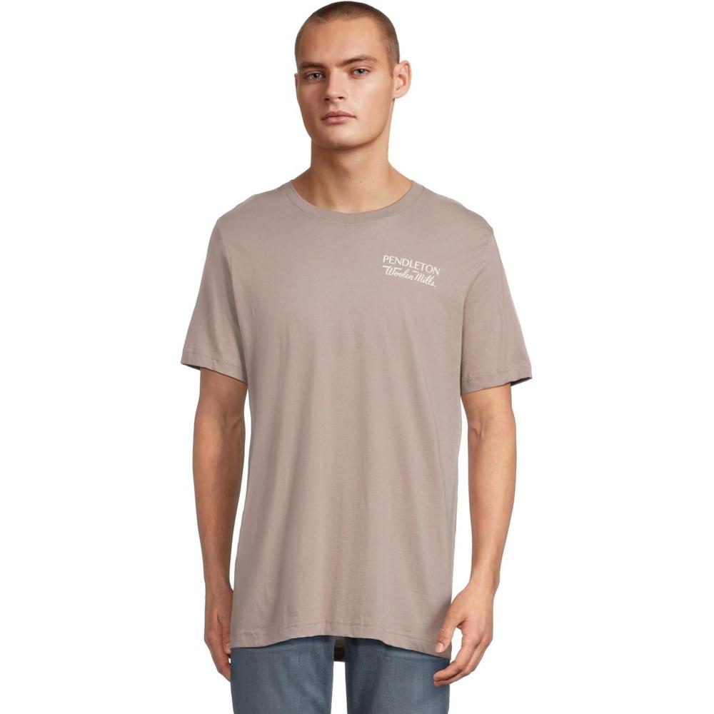 imagePendleton Mens Cascadia Graphic Tee PebbleCream