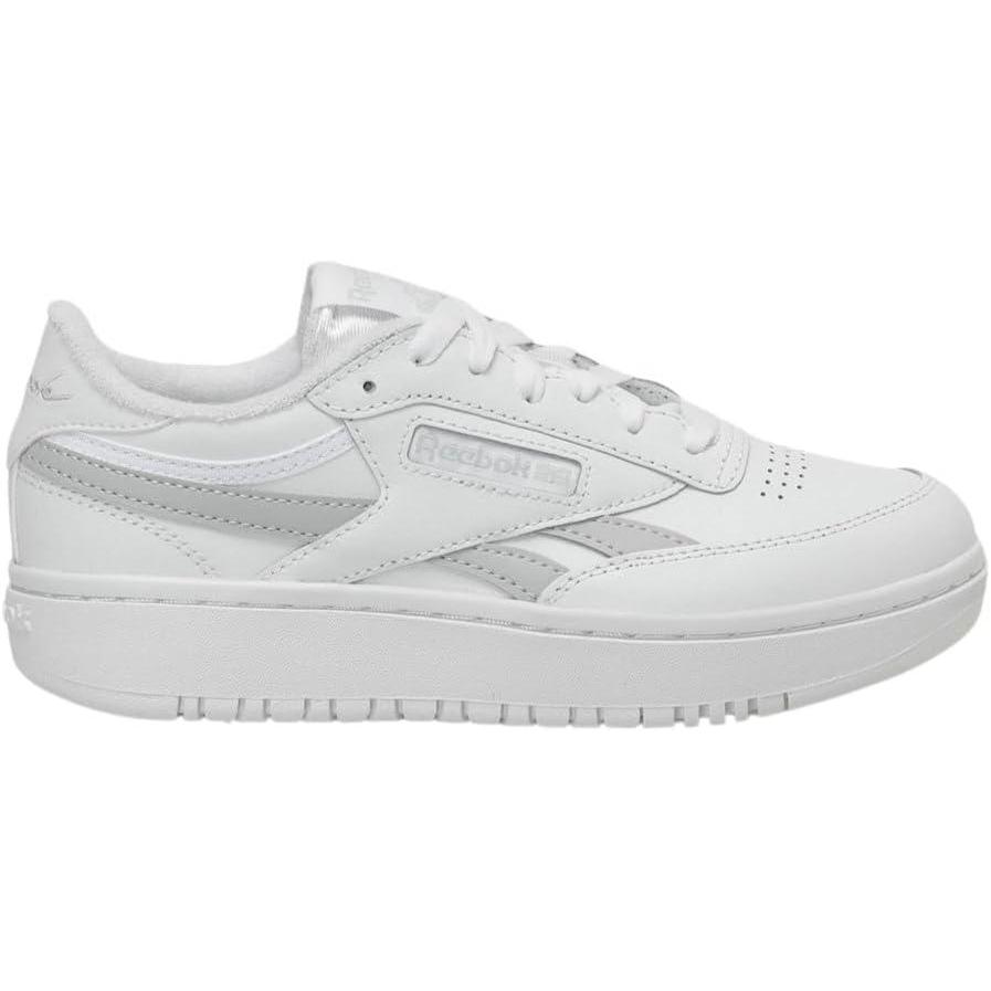 imageReebok Club C Double Revenge Platform Tennis Shoes for Women Fashion Womens SneakersCblack Ftwwht Cblack