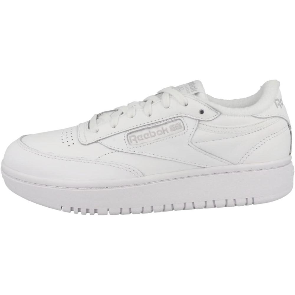 imageReebok Club C Double Revenge Platform Tennis Shoes for Women Fashion Womens SneakersFtwr White Ftwr White Cold Grey 2
