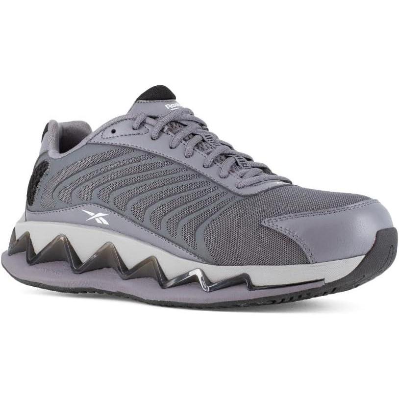 imageReebok Mens Work Zig Elusion Heritage SneakersGrey