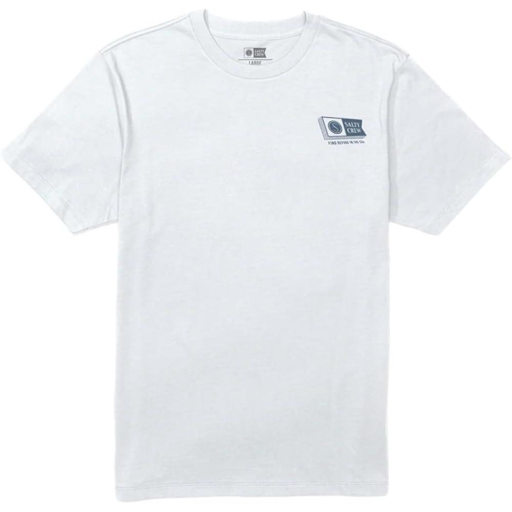 imageSalty Crew Mens Alphabet Short Sleeve TeeWhite