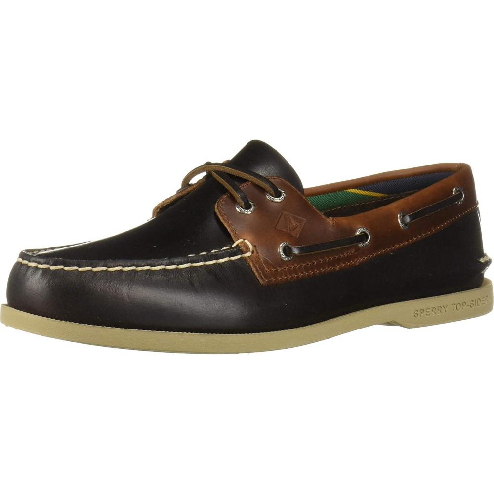 imageSperry Mens Authentic Original 2Eye Boat ShoeBrown Varsity