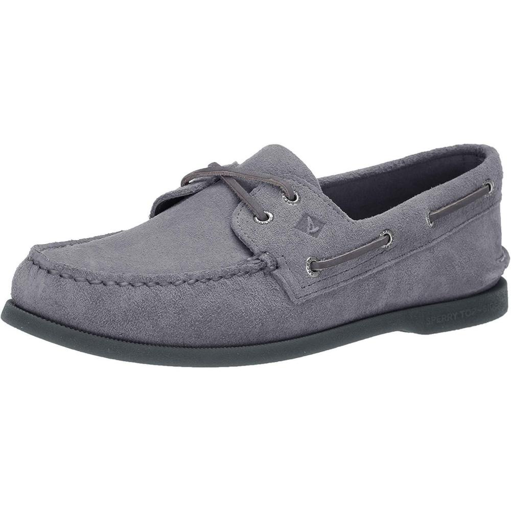 imageSperry Mens Authentic Original 2Eye Boat ShoeGrey Suede