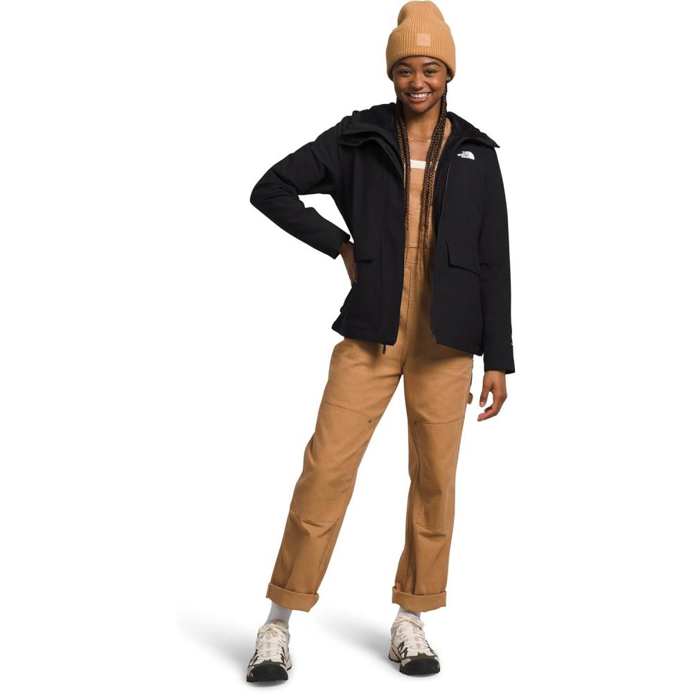 imageTHE NORTH FACE Womens Shelbe Raschel Insulated HoodieTnf Black