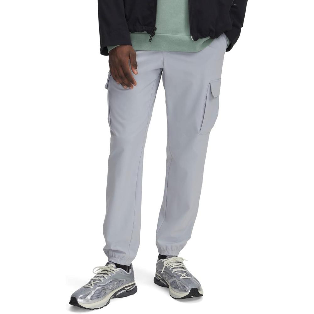 imageUnder Armour UnisexAdult Ua Vibe Woven Cargo PantsMod GrayBlack