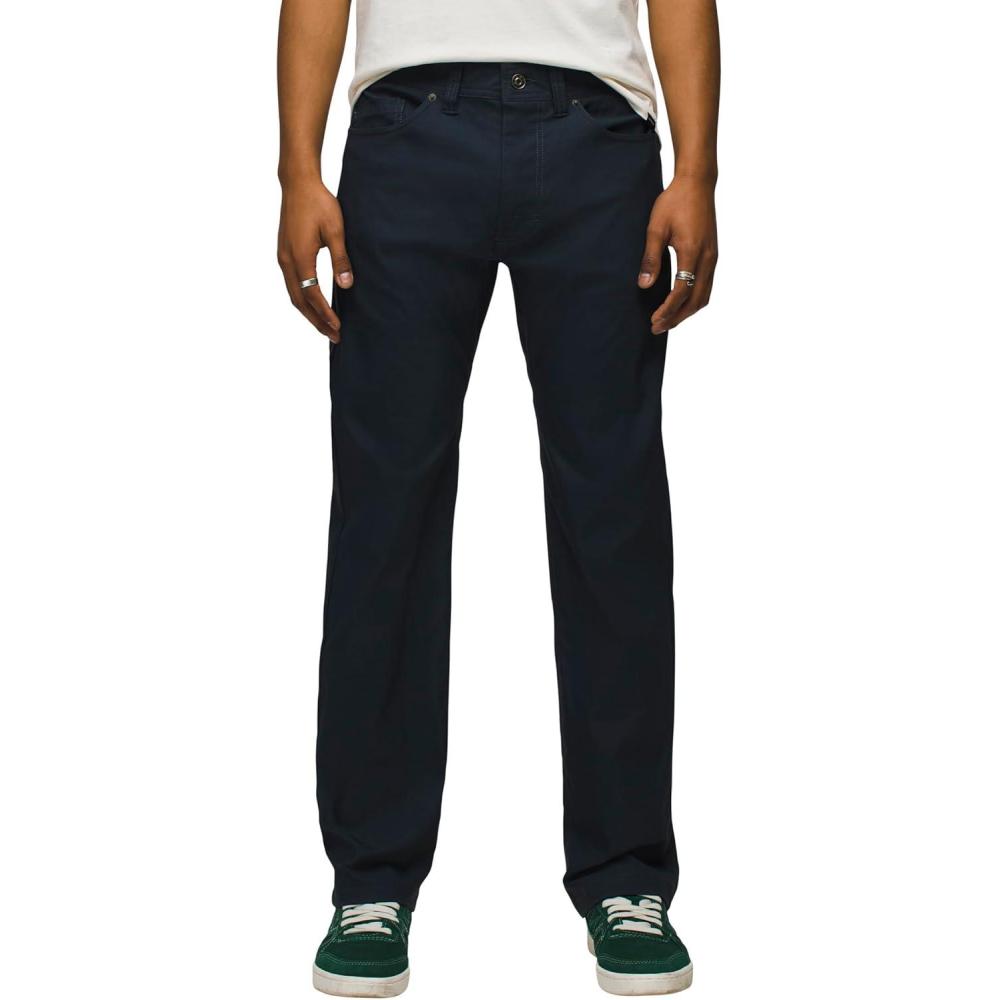 imageprAna Brion Pants II Trousers for Men Abrasion and Water Resistance Zip and Fly Closure Belt LoopsStormy Night