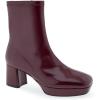 Aerosoles Women’s Sussex Mid Calf Boot(Pomegranate Pu Leather)