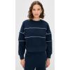 Beyond Yoga Women’s Luxefleece Piper Oversized Sweatshirt(Nocturnal Navy)