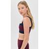 Beyond Yoga Women’s Spacedye Horizon Colorblock Bra(Midnight Burgundy/Nocturnal)