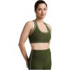 Beyond Yoga Womens Spacedye Ready Bra(Army Green Heather)