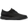 Cole Haan Mens Grand+ Stitchlite Wing Tip Oxford(Black/Black)