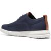 Cole Haan Mens Grand+ Stitchlite Wing Tip Oxford(Marine Blue/Nimbus)