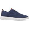 Cole Haan Mens Grand+ Stitchlite Wing Tip Oxford(Marine Blue/Nimbus)
