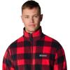 Columbia Sportswear Mens Steens Mountain Printed Jacket, Mountain Red Check Print 2, Large