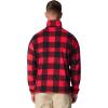Columbia Sportswear Mens Steens Mountain Printed Jacket, Mountain Red Check Print 2, Large